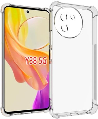bunny Back Cover for Vivo Y38 5G, Original pocket-friendly Slim profile(Transparent, Pack of: 1)