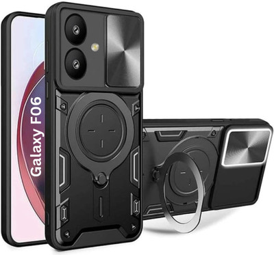 Flipkart SmartBuy Back Cover for SAMSUNG Galaxy F06 5G(Black, Rugged Armor, Pack of: 1)