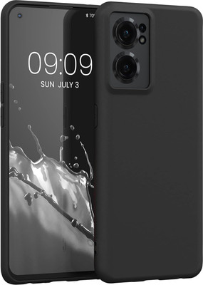 CLOVYR Back Cover for OnePlus Nord CE 2 5G(Black, Camera Bump Protector, Silicon, Pack of: 1)