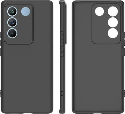 jpmobilecases Front & Back Case for VIVO V27(Black, Dual Protection, Pack of: 1)