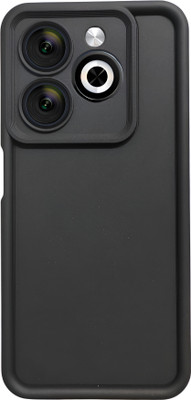 SCALEBEE Back Cover for Tecno POP 8 / Spark 20 / Spark 20C / Infinix Smart 8 Soft Silicone Anti Shock Phone Case(Black, Flexible, Silicon, Pack of: 1)