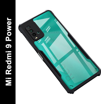 Zapcase Back Cover for Mi Redmi 9 Power(Black, Shock Proof, Pack of: 1)