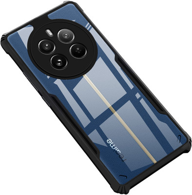 GLOBAL NOMAD Back Cover for Realme 12 Pro Plus 5G(Black, Shock Proof, Pack of: 1)