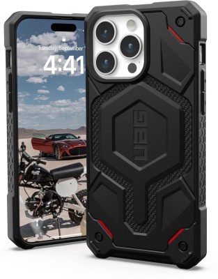 Urban Armor Gear Back Cover for Apple iPhone 15 Pro Max(Black, Pack of: 1)