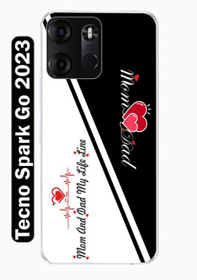 zevoko Back Cover for Tecno Spark Go 2023(Multicolor, Dual Protection, Silicon, Pack of: 1)