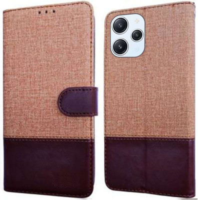 Balacase Back Cover for Redmi 12 / Redmi 12 4G / Redmi 12 5G / POCO M6 Pro 5G(Brown, Dual Protection, Pack of: 1)