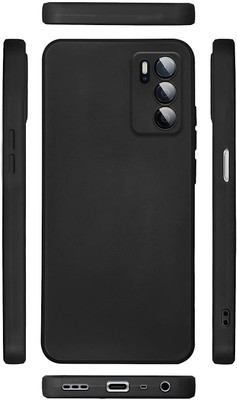 Phone Care Back Cover for OPPO Reno6 5G(Black, Grip Case, Pack of: 1)