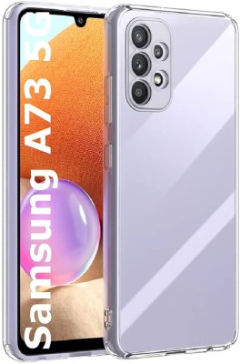 LILLIPUT Back Cover for Samsung Galaxy A73 5G(Transparent, Flexible, Silicon, Pack of: 1)