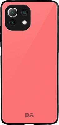 DailyObjects Back Cover for Xiaomi Mi 11 Lite(Pink, Hard Case, Pack of: 1)