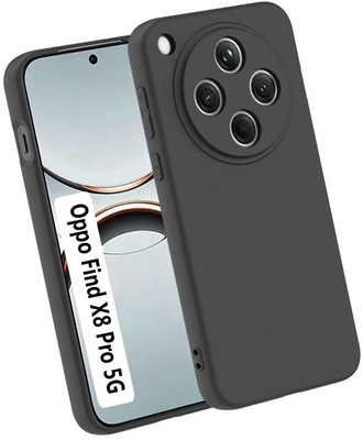Aaralhub Back Cover for OPPO Find X8 Pro 5G(Black, Grip Case, Pack of: 1)