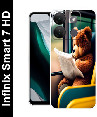 saini Back Cover for Infinix Smart 7 HD(Multicolor, Silicon, Pack of: 1)