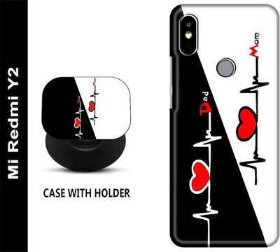 Hello Case Back Cover for Mi Redmi Y2(Multicolor, Cases with Holder, Pack of: 1)