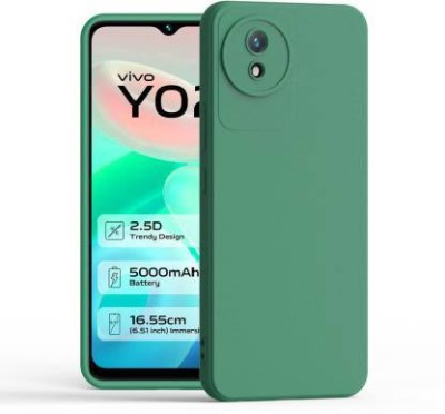 STARFUN Back Cover for VIVO Y02T(Green, Shock Proof, Pack of: 1)