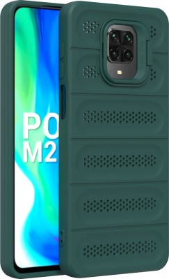 KartV Back Cover for Poco M2 Pro(Green, Flexible, Pack of: 1)