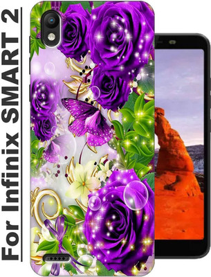 TrenoSio Back Cover for Infinix Smart 2 2784(Red, Anti-radiation, Silicon, Pack of: 1)