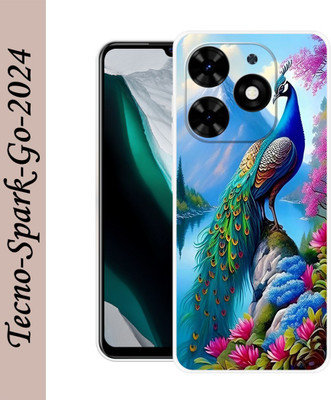 JAIKARA Back Cover for Tecno Spark Go 2024(Multicolor, Dual Protection, Silicon, Pack of: 1)