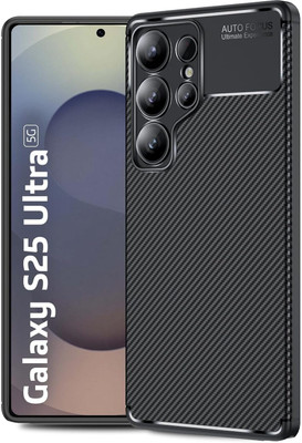 kursa hub Back Cover for Samsung Galaxy S25 Ultra 5G-j1(Black, Camera Bump Protector, Pack of: 1)