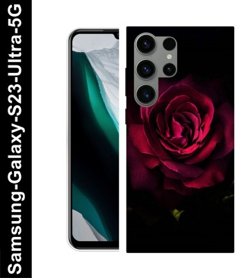 PLUSCASE HD MOVIES Back Cover for Samsung Galaxy S23 Ultra 5G ( ROSE,NATURE LOVE, ROMANTIC PRINT) PRINTED BACK COVER(Multicolor, Flexible, Silicon, Pack of: 1)