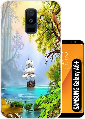 Hostprint Back Cover for Samsung Galaxy A6 Plus(Multicolor, Flexible, Silicon, Pack of: 1)