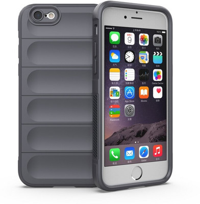Flipkart SmartBuy Back Cover for Apple iPhone 6s, Cover(Grey, Camera Bump Protector, Pack of: 1)