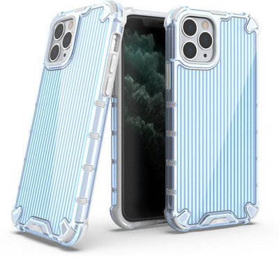 Cover Alive Back Cover for Apple iPhone 11 Pro Max(Blue, Shock Proof, Pack of: 1)