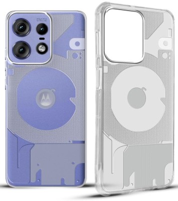 NewSelect Back Cover for MOTOROLA Edge 50 Pro, MOTO Edge 50 Pro(Transparent, Grip Case, Pack of: 1)