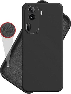 GOOWIND Back Cover for OPPO Reno 11 Pro 5G(Black, Shock Proof, Silicon, Pack of: 1)