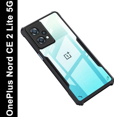 Micvir Back Cover for OnePlus Nord CE 2 Lite 5G(Transparent, Black, Shock Proof, Pack of: 1)