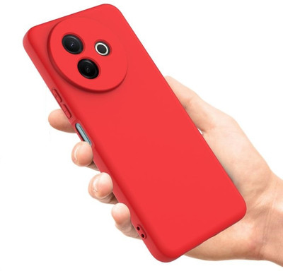 Wellchoice Back Cover for Vivo Y39 5G(Red, Grip Case, Silicon, Pack of: 1)