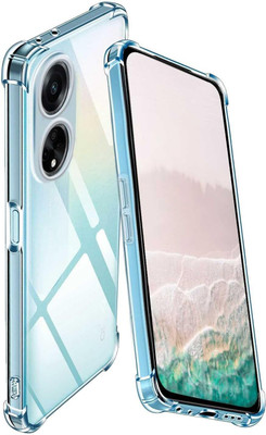 CLOVYR Back Cover for Oppo F23 5G(Transparent, Camera Bump Protector, Silicon, Pack of: 1)