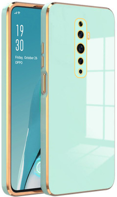 BOZTI Back Cover for Oppo Reno2 F(Green, 3D Case, Pack of: 1)