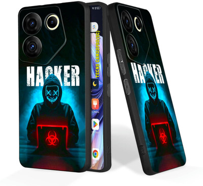 FeelWhiz Back Cover for Tecno Camon 20 Pro 5G , Tecno Camon 20 5G(Black)