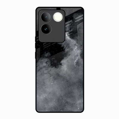 QRIOH Glass Back Cover for Vivo T2 Pro 5G(Multicolor, Grip Case, Pack of: 1)