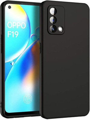 SRT Back Cover for Oppo F19(Black, Pack of: 1)