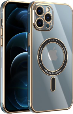 CaseMuse Back Cover for Apple Iphone 11 Pro Max(Gold, Shock Proof, Pack of: 1)