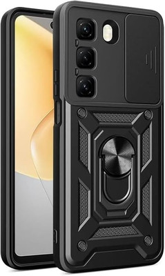 Nice Assoseries HUB Back Cover for Infinix Hot 50 5G(Black, Slider, Pack of: 1)