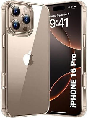 ABC Back Cover for Apple iPhone 16 Pro(White, Pack of: 1)