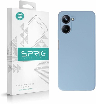 Sprig Liquid Silicone Back Cover for REALME 10 PRO 5G, Realme 10 Pro, 10 Pro 5G(Blue, Shock Proof, Silicon, Pack of: 1)