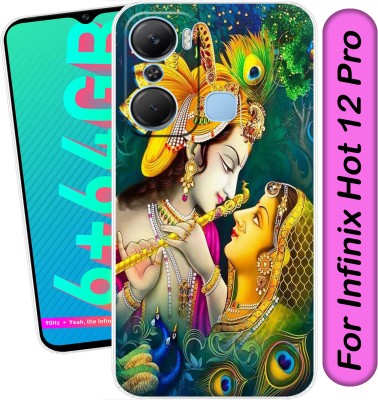 Unitrend Back Cover for Infinix Hot 12 Pro(Multicolor, Flexible, Silicon, Pack of: 1)