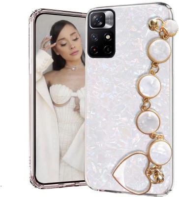 KC Back Cover for Mi Redmi Note 11T 5G(White, Chain, Silicon, Pack of: 1)