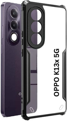 DMJHP Back Cover for Oppo K13x 5G(Black, Camera Bump Protector, Pack of: 1)