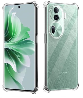 NKCASE Back Cover for OPPO Reno11 Pro 5G(Transparent, Shock Proof, Silicon, Pack of: 1)