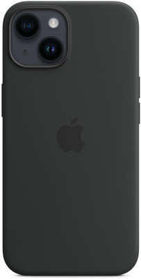 Oldcrew Back Cover for Apple iPhone 14(Black, Silicon)