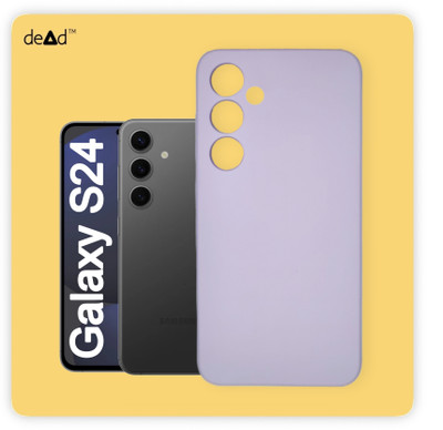 dead Back Cover for SAMSUNG Galaxy S24 5G(Purple, Grip Case, Pack of: 1)