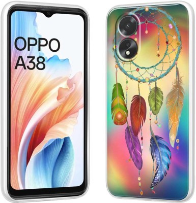 Vascase Back Cover for Oppo A38 4G(Multicolor, Dual Protection, Silicon, Pack of: 1)