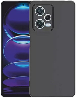 Wellchoice Back Cover for REDMI NOTE 12 PRO PLUS 5G, REDMI NOTE 12 PRO + 5G(Black, Grip Case, Pack of: 1)