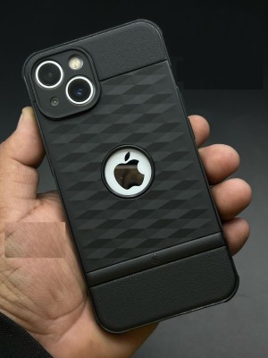 Casekoo - IN CASEKOO IN LOVE Back Cover for Apple iPhone 14, Apple iPhone 13(Black, Grip Case, Silicon, Pack of: 1)