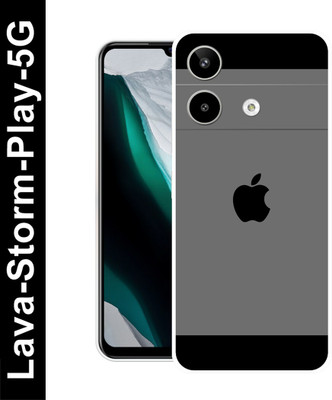 Triddy Back Cover for Lava Storm Play 5G(Multicolor, Dual Protection, Silicon, Pack of: 1)