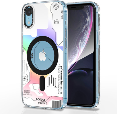 Pikkme Back Cover for Apple iPhone XR(White, Magsafe, Pack of: 1)