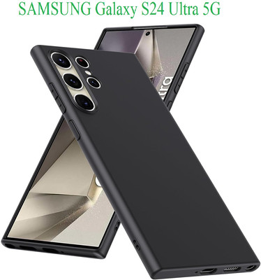 BRENZZ Back Cover for SAMSUNG Galaxy S24 Ultra 5G, SAMSUNG S24 Ultra 5G, (CA)(Black, Shock Proof, Pack of: 1)